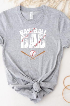 Baseball Dad Baseball Lover For Father T-Shirt