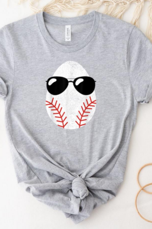 Baseball Egg Easter Day T-Shirt
