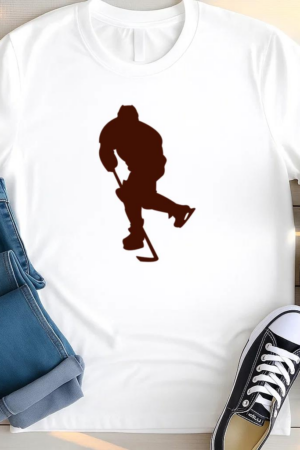 Hockey Ice Player T Shirt