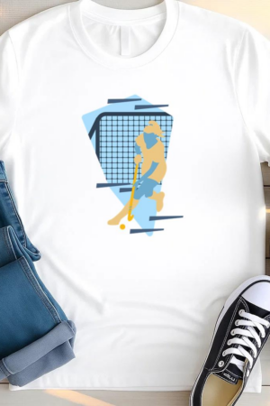 Hockey Marathon Sport People T Shirt