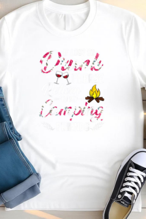 If Lost Or Drunk Please Return To My Camping Friends T Shirt