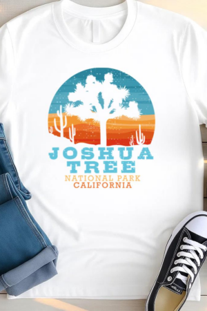 Joshua Tree Camping T Shirt
