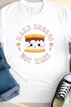 Kawaii Smores Pun Smores Camping T Shirt