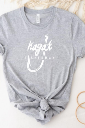 Kayak Fisherman Fishing T-Shirt