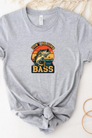 Man Joyful Minimal Fishing T-Shirt