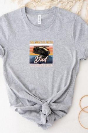 man myth dad fishing legend T-Shirt