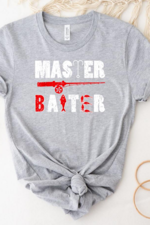 Master Baiter Funny Fishing Fisherman T-Shirt