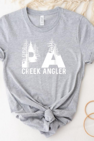 PA Creek Angler Pennsylvania Fly Fishing T-Shirt