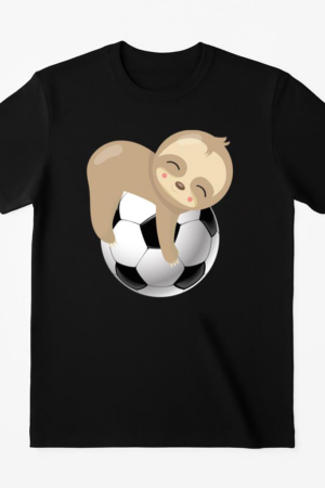 Sloth Soccer Football T-Shirt