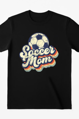 Soccer Mom Retro Vintage Mom Life T-Shirt