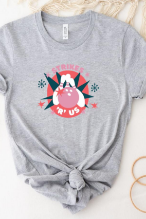 Strikes R Us Bowling Logo T-Shirt